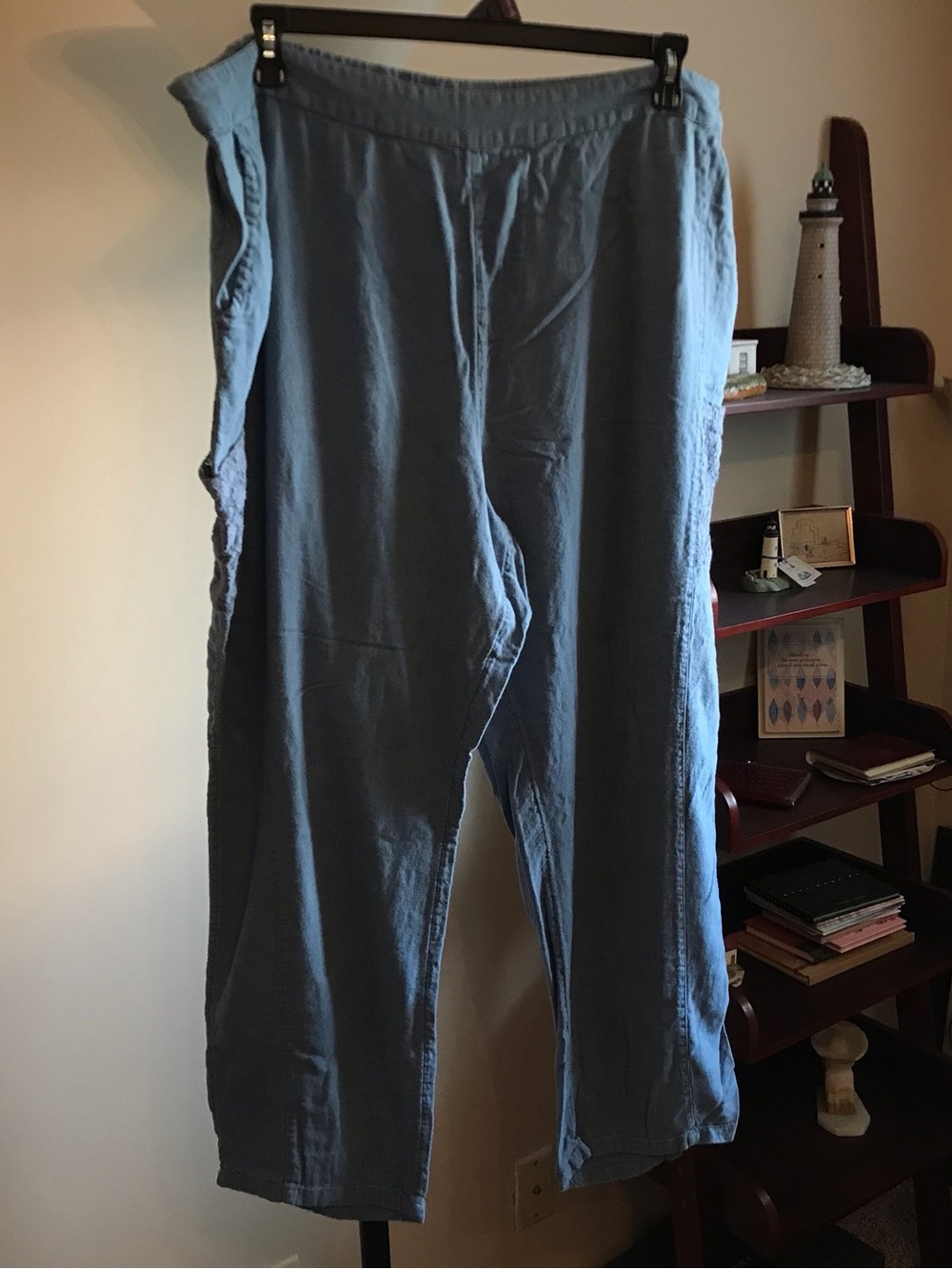 Naturals D&C Linen Blend Pants 2X